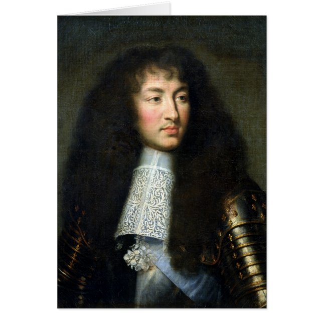 Portret van Louis XIV (Voorkant)
