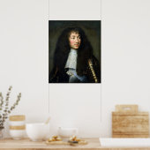 Portret van Louis XIV Poster (Keuken)