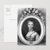Portret van Louise Honorine Crozat du Chatel Briefkaart (Voorkant / Achterkant)