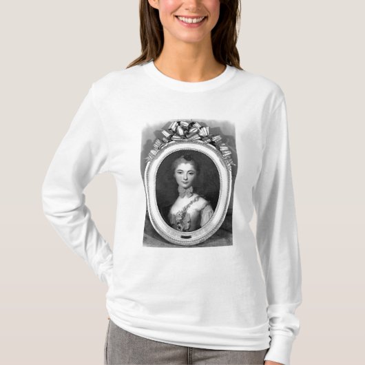 Portret van Louise Honorine Crozat du Chatel T-shirt (Voorkant)