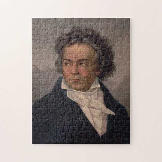  portret van Ludwig van Beethoven (1870) Legpuzzel (Verticaal)
