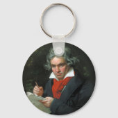 Portret van Ludwig van Beethoven Sleutelhanger (Voorkant)