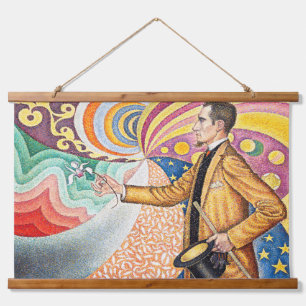 Portret van M. Félix Fénéon in 1890 door Paul Sign Hangend Wandkleed