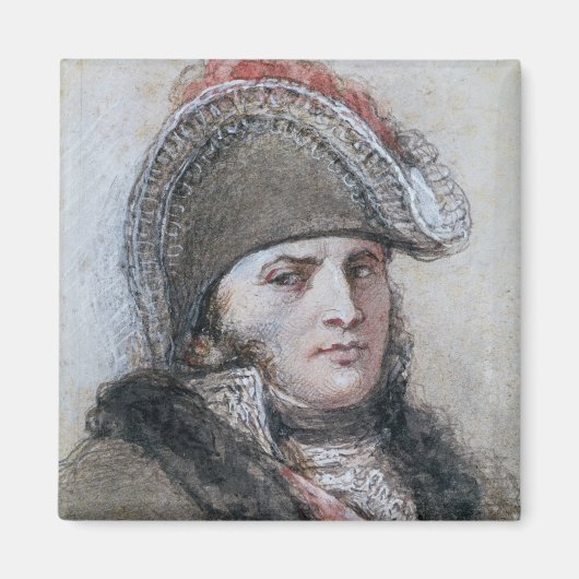 Portret van maarschalk Davout, Prins d'Echmuhl Magneet (Voorkant)