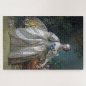 Portret van Madame Bergeret, Boucher Legpuzzel (Horizontaal)
