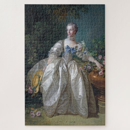 Portret van Madame Bergeret, Boucher Legpuzzel (Verticaal)