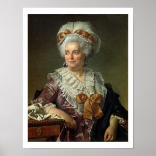Portret van Madame Charles-Pierre Pecoul, nee Pota Poster
