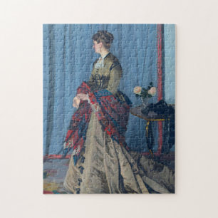 Portret van Madame Gaudibert Monet Fine Art Legpuzzel
