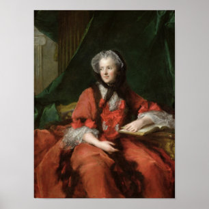 Portret van Madame Maria Leszczynska 1748 Poster