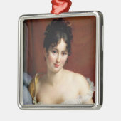 Portret van Madame Recamier Metalen Ornament (Links)
