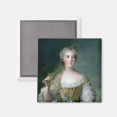 Portret van Madame Sophie Magneet (Voorkant / Achterkant)