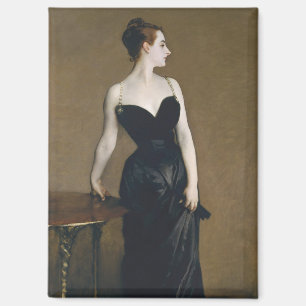 Portret van Madame X door John Singer Sargent Magneet