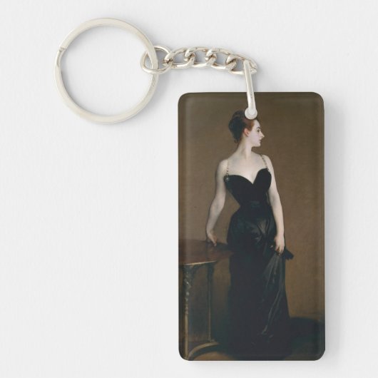 Portret van Madame X van John Singer Sargent, 1884 Sleutelhanger (Voorkant)