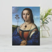 Portret van Maddalena Doni door Raphael Sanzio (Staand voorkant)