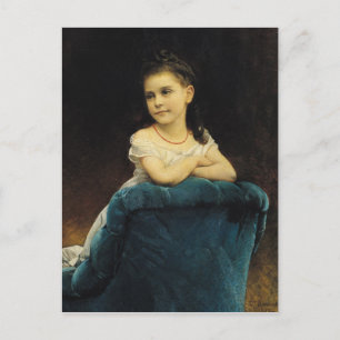 Portret van Mademoiselle Franchetti, 1877 Briefkaart