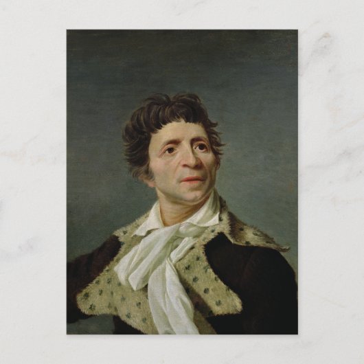 Portret van Marat 1793 Briefkaart (Voorkant)