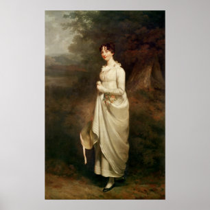 Portret van Marcia. B. Fox Poster