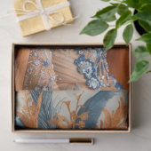 Portret van Mardi Gras Queen Tissuepapier (Geschenk)