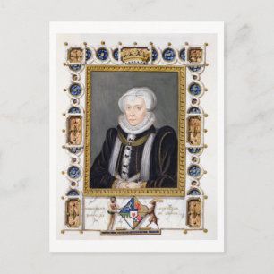 Portret van Margaret Douglas (1515-78) Briefkaart