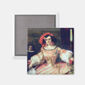 Portret van Maria Guerrero Magneet (Voorkant / Achterkant)