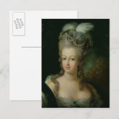 Portret van Marie-Antoinette Briefkaart (Voorkant / Achterkant)