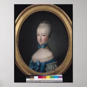 Portret van Marie-Antoinette de Poster