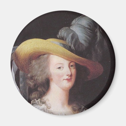 Portret van Marie Antoinette, Koningin van Frankri Magneet (Voorkant)