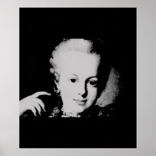 Portret van Marie-Antoinette Maria Antonia Austria Poster