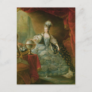 Portret van Marie Antoinette Queen of France Briefkaart
