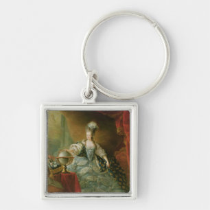 Portret van Marie Antoinette Queen of France Sleutelhanger