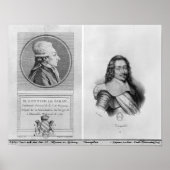 Portret van Marie Francois Gontier de Biran Poster (Voorkant)