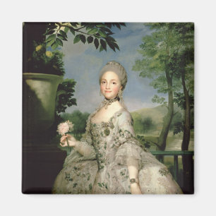 Portret van Marie-Louise Bourbon Magneet