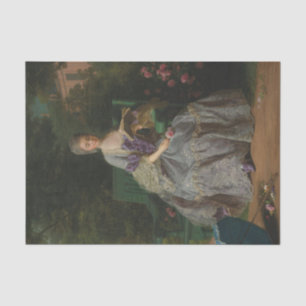 Portret van Marie Therese van Savoy door Charpenti Tissuepapier