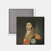 Portret van Marshal Charles Jean Bernadotte Magneet (Voorkant / Achterkant)