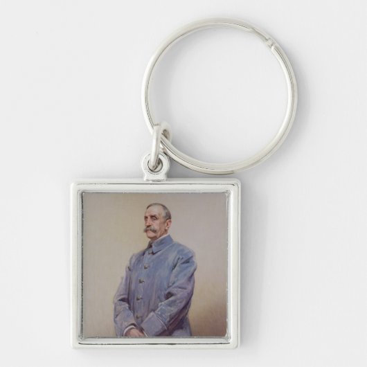 Portret van Marshal Ferdinand Foch 1920 Sleutelhanger (Voorkant)