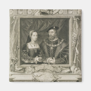 Portret van Mary (1496-1533) Koningin van Frankrij Magneet