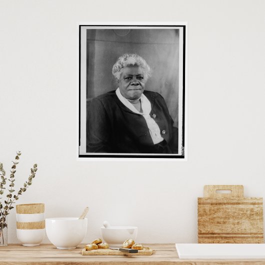 Portret van Mary McLeod Bethune Poster (Keuken)