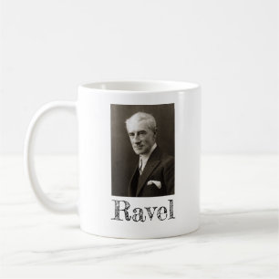 Portret van Maurice Ravel (c. 1925) Koffiemok