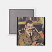 Portret van Maurice Utrillo 1921 Magneet (Voorkant / Achterkant)
