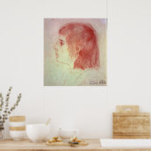 Portret van Maurice Utrillo als kind Poster (Keuken)