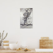 Portret van Mehmed II Poster (Keuken)