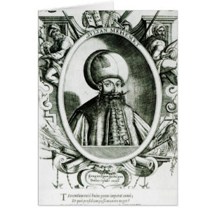 Portret van Mehmet III