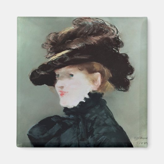 Portret van Mery Laurent 1882 Magneet (Voorkant)