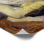 Portret van Mette Gauguin, de vrouw van de kunsten Poster (Hoek)