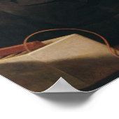 Portret van Michael Faraday 1841-42 Poster (Hoek)