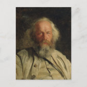 Portret van Michail Alexandrovich Bakunin 1871 Briefkaart (Voorkant)