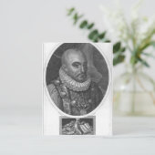 Portret van Michel de Montaigne Briefkaart (Staand voorkant)