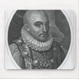 Portret van Michel de Montaigne Muismat