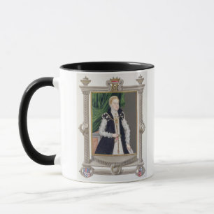 Portret van Mildred Cooke, Lady Burghley uit 'Mem' Mok