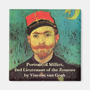 Portret van Milliet, De Minnaar door Vincent van G Magneet